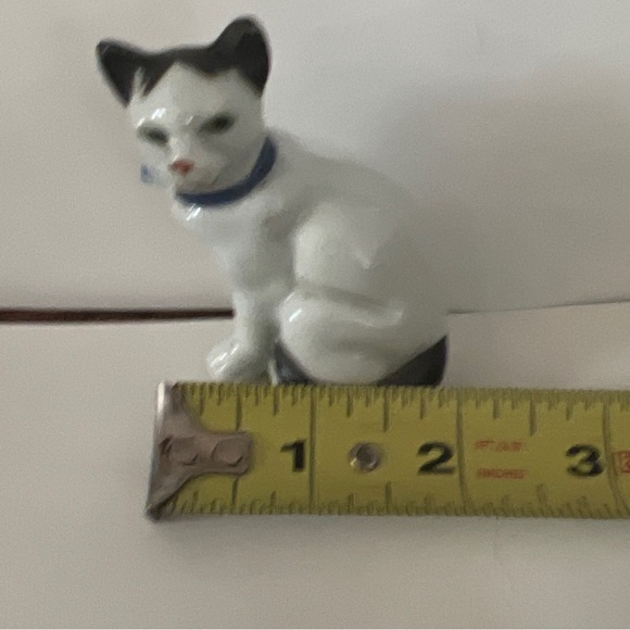 A Lot Of 2 Vintage White and Black Cat Figurine Made in Japan - Picture 10 of 11